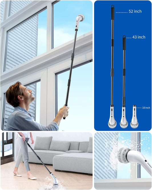 8-In-1 USB Charging Multifunctional Electric Cleaning Brush