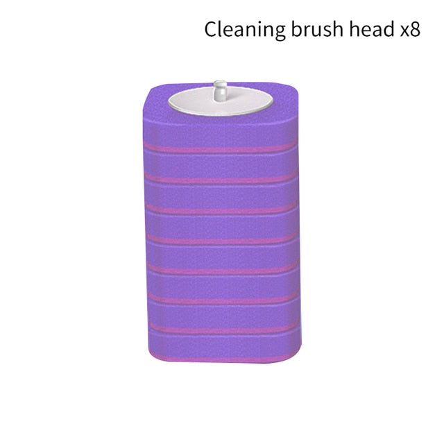 Disposable Toilet Brush with Cleaning Liquid